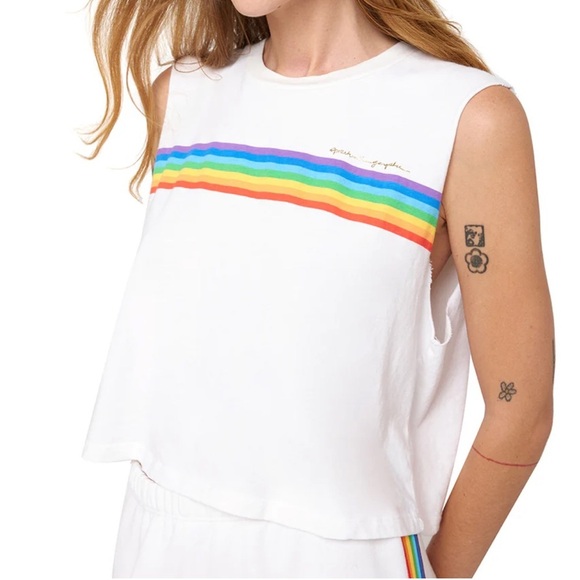 SPIRITUAL GANGSTER Rays Callie Crop Tank - Picture 4 of 8